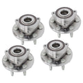 Set of 4 Wheel Bearing Hub Kit for Cadillac SRX (2010–2016)