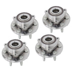Set of 4 Wheel Bearing Hub Kit for Cadillac SRX (2010–2016)