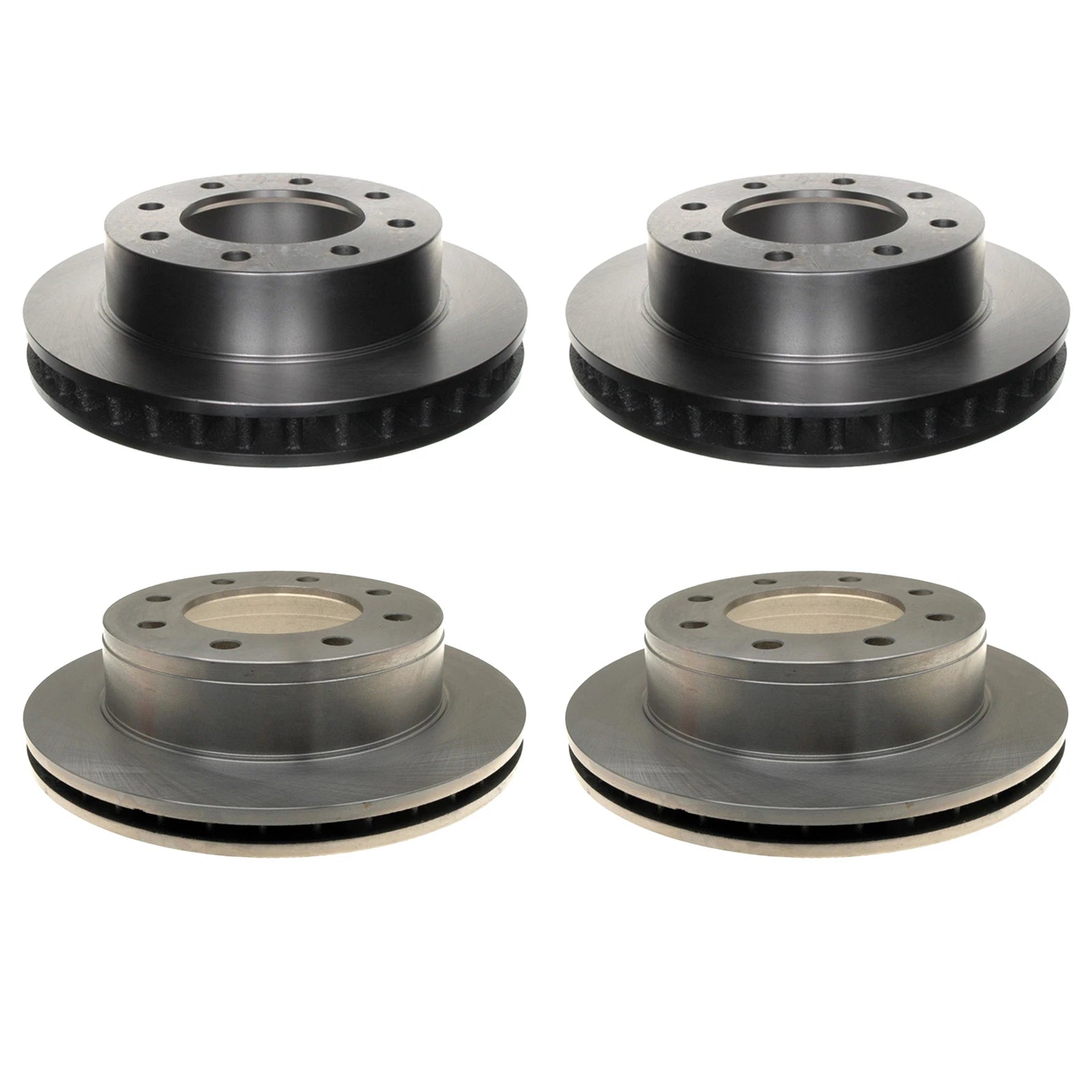 ACDelco Silver Brake Kit Disc Rotors Set for Express Savana (325mm, 330mm)