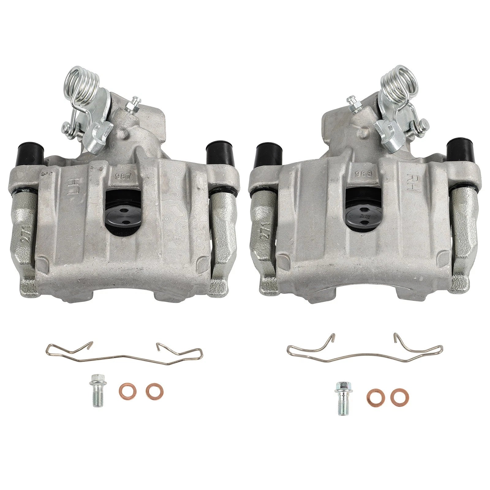 Set of 2 Rear Brake Calipers for Ford Ecosport, Focus