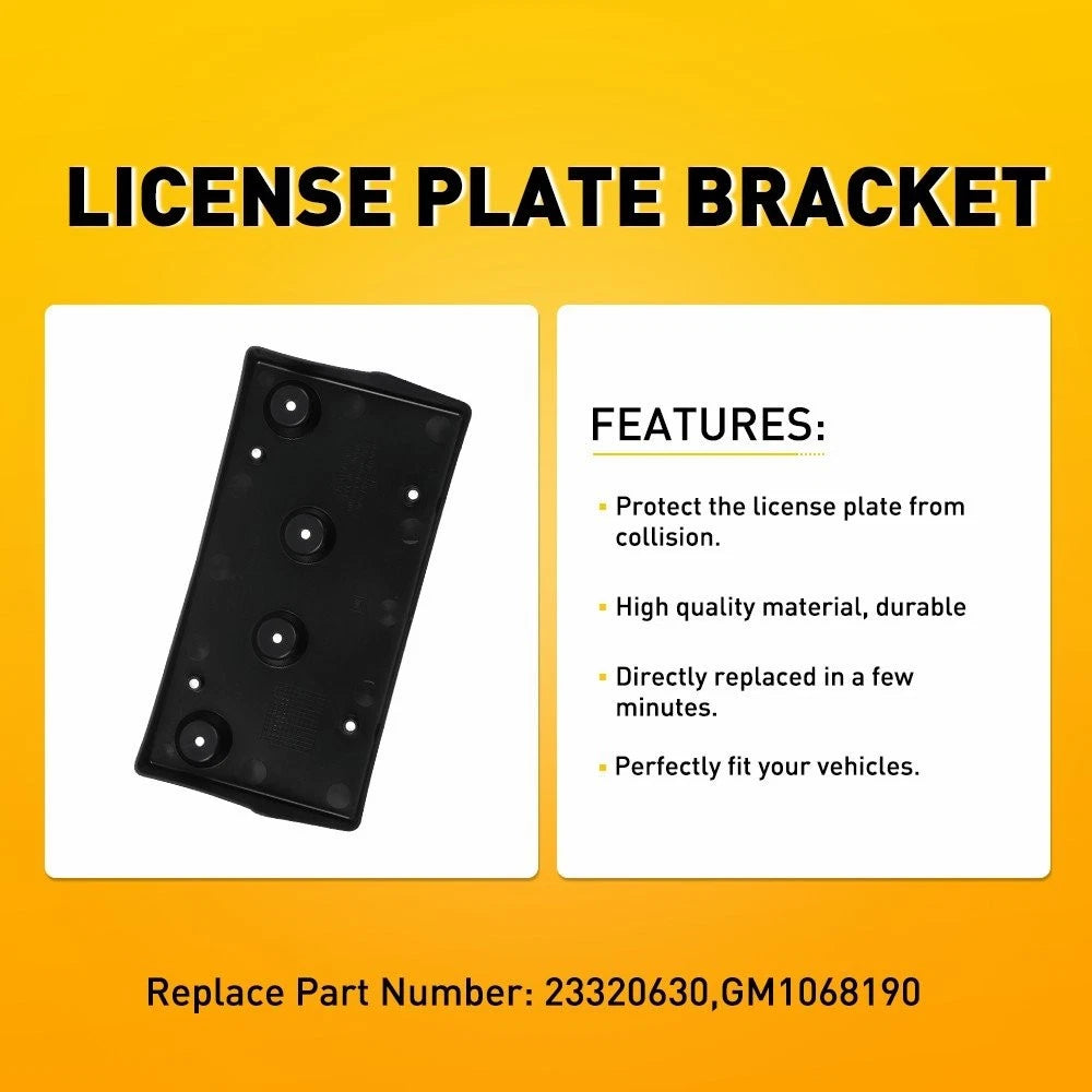 Front License Plate Bracket for Chevy Equinox (2018–2021) GM1068190