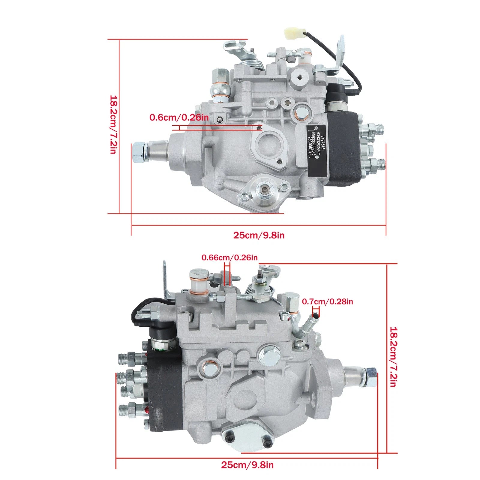 Fuel Injection Pump for Cat 236B 246B 3044C (YYYY–YYYY)