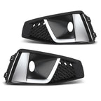 Front Bumper Grille Cover Set for Audi A4 S-Line (2019)