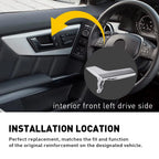 Left Driver Side Inside Door Handle Repair Kit for Mercedes C250 C300 C350 (2012–2015)