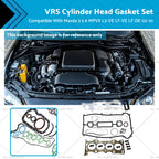 Cylinder Head Gasket Set for Mazda 3 5 6 MPVII (2002–2010) L3-VE LF-VE