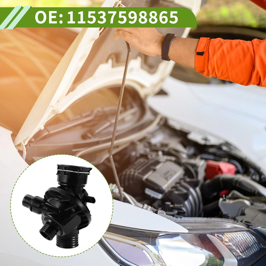 Engine Coolant Thermostat Housing Assembly for BMW E92 F30 F15 335i 435i X5 X6 (2007–2019)