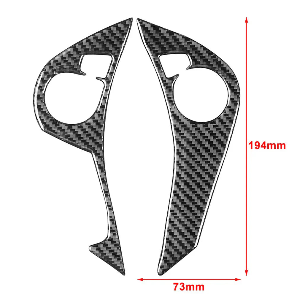 Carbon Fiber Steering Wheel Trim Button Covers for Honda Accord (2013-2017)