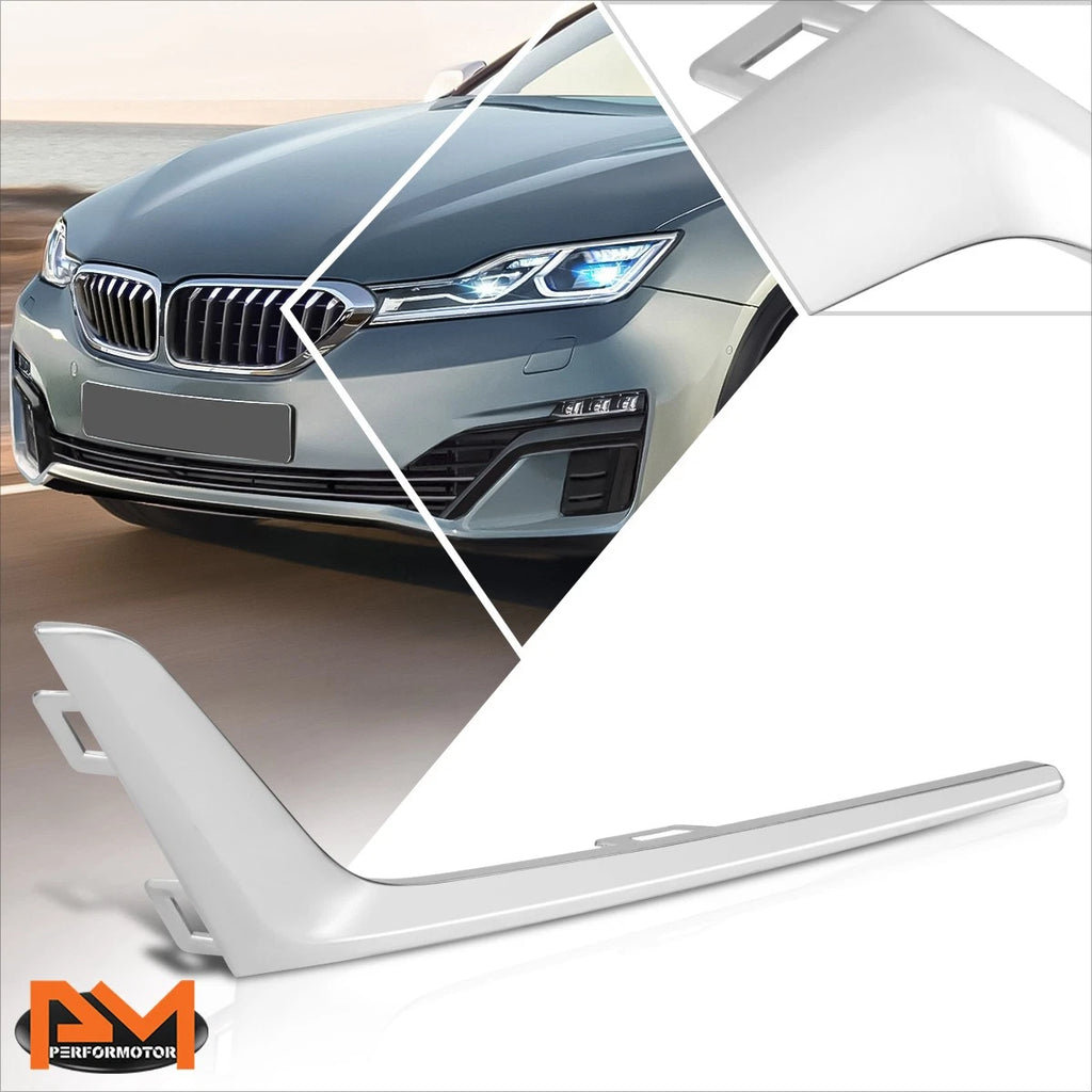 Front Passenger Right Upper Bumper Cover Grille Molding for BMW 330E 330I (2019–2022)