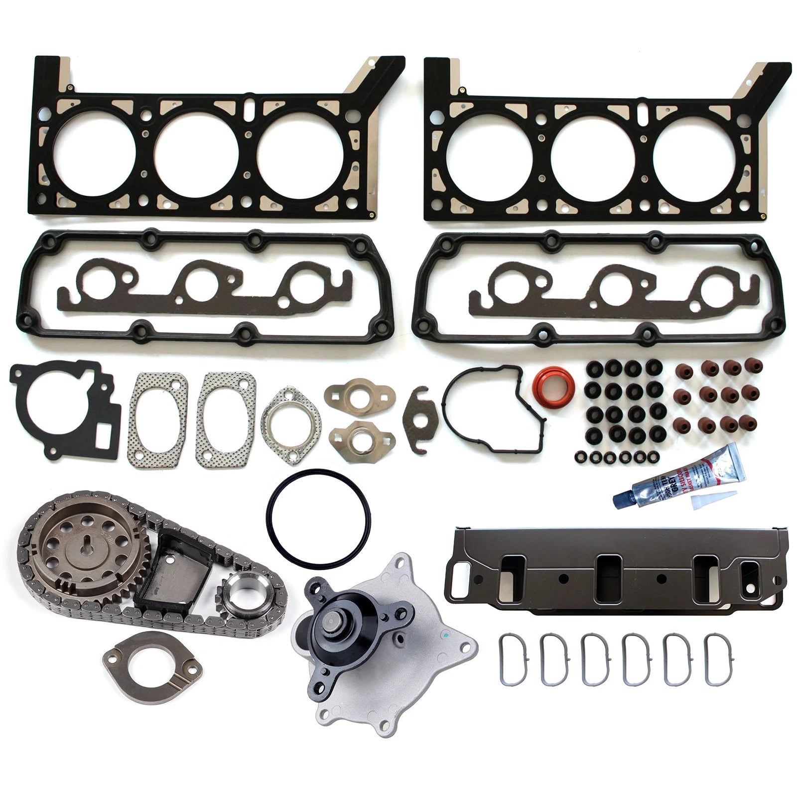 Head Gasket Set & Timing Chain Kit for Dodge Grand 3.3L (2001–2004)