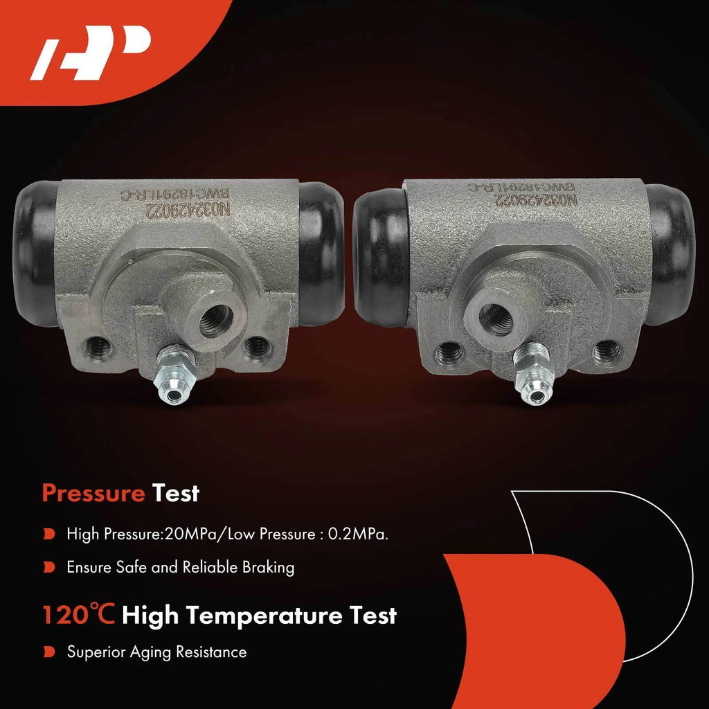 2X Front Drum Brake Wheel Cylinder for Ford F-250 (1999–2004)