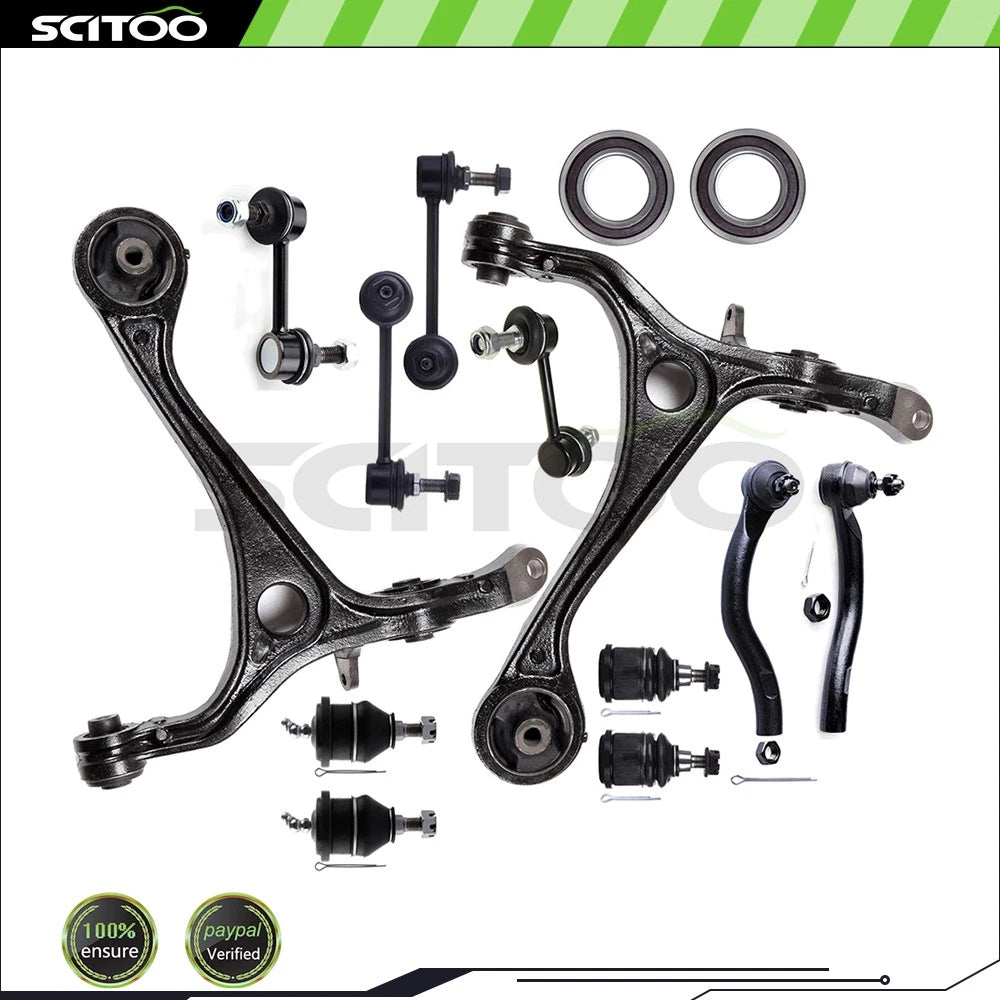 Front Control Arm, Sway Bar End Link, Wheel Bearing for Honda Accord (2003–2007)