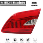 Tail Light for Nissan Sentra (2016–2018) Right Side Halogen Black