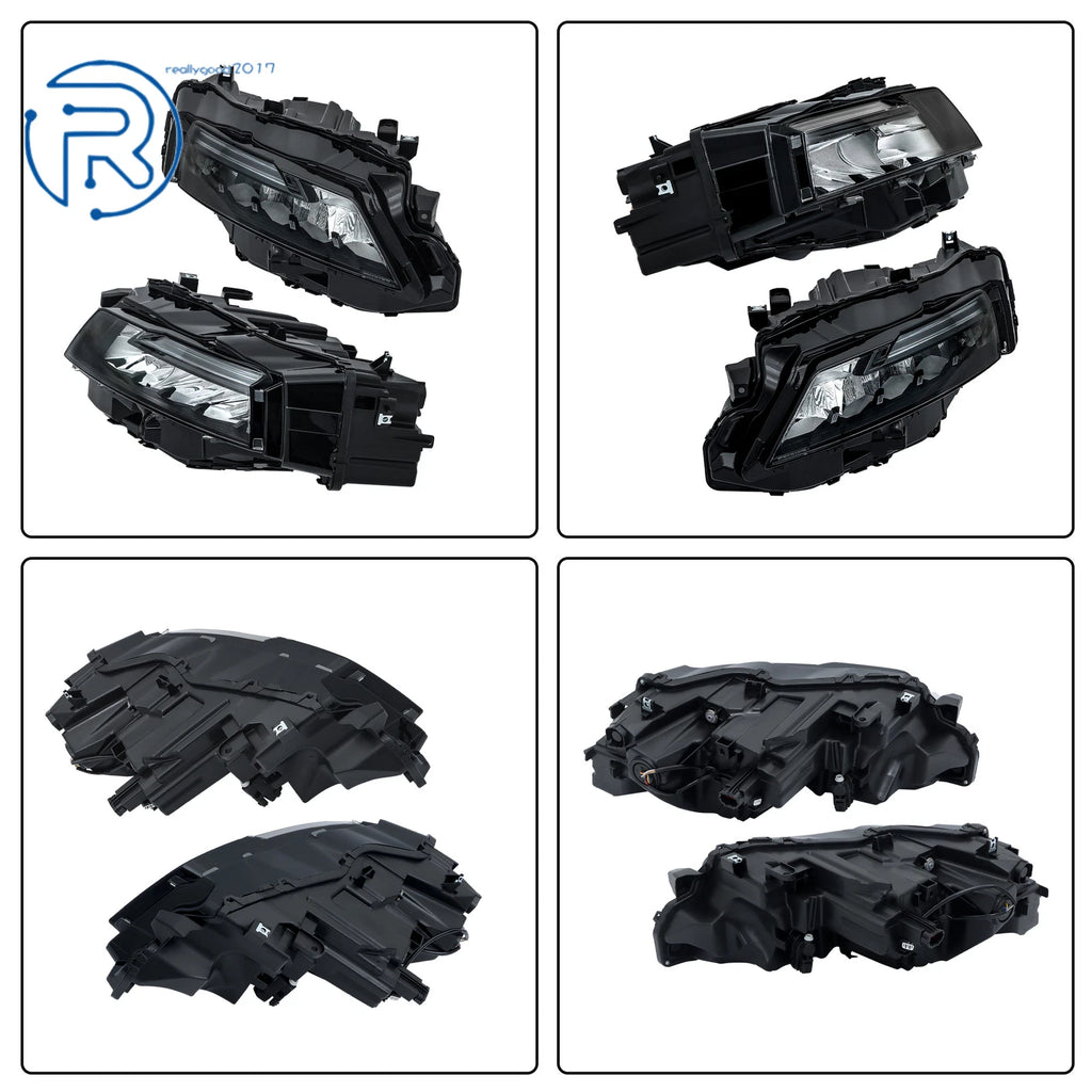 Full LED Projector Headlights for Nissan Rogue (2021-2023) Black Trim