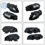 Full LED Projector Headlights for Nissan Rogue (2021-2023) Black Trim