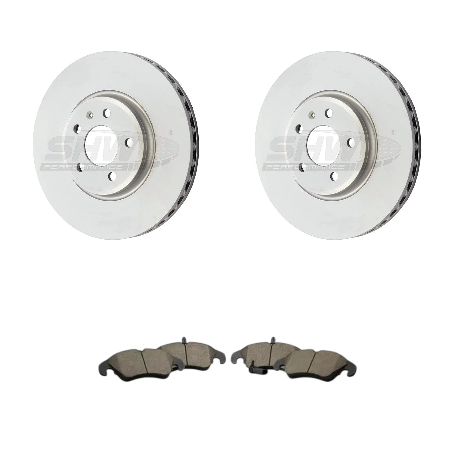 Disc Brake Pad Kit & 320mm Rotors for Audi Q5 (2018–2023)