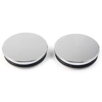 Pair Swingarm Pivot Covers for Harley V-Rod VRSCA (2002–2017) Silver