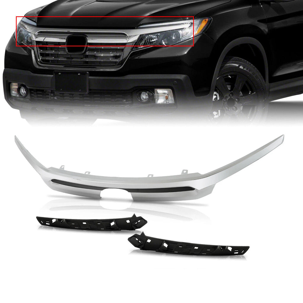 Chrome Grille Trim for Honda Ridgeline (2017–2020)