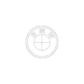 Genuine OEM Deck Lid Emblem for BMW 430i 430i Gran Coupe 430i xDrive (2017–2020)