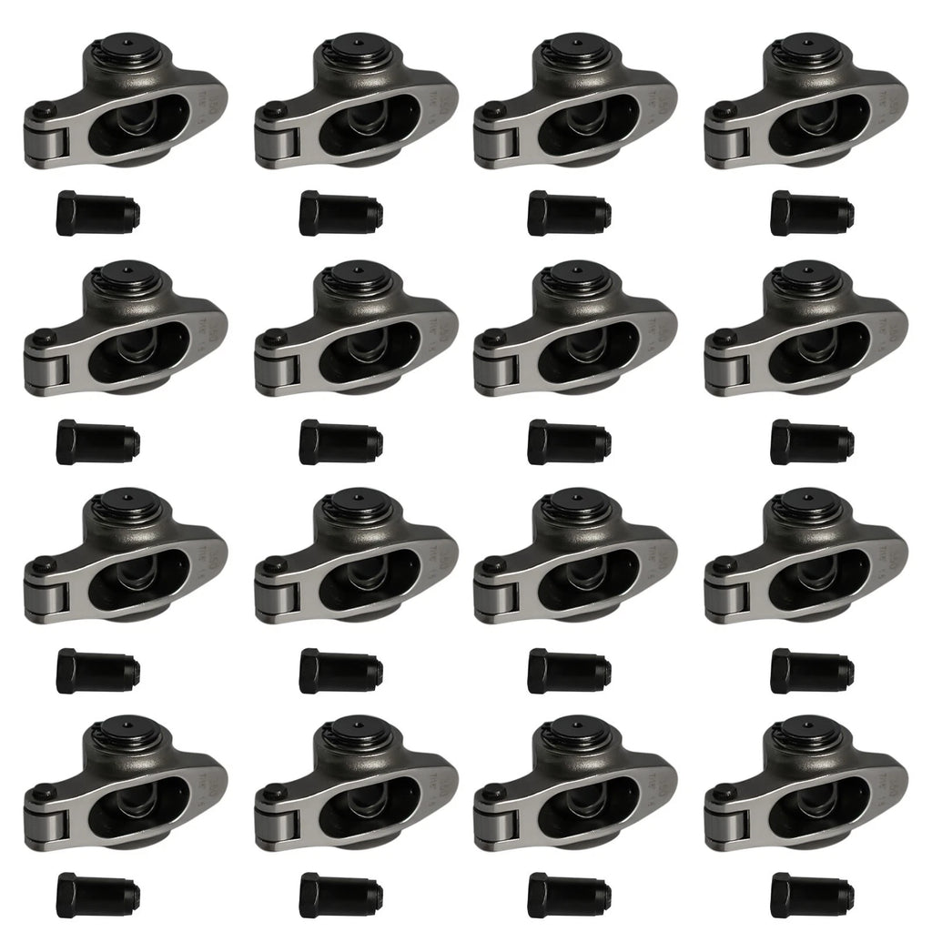 Set of 16 Roller Rocker Arms for Chevy SBC 302 350