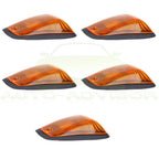 5pcs Cab Marker Roof Running Light Amber Cover for Chevrolet C/K 1500 2500 (1990–1999)