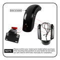 Rear Fender Fascia Set for Harley Touring Road King Glide (2009–2013)