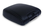 Leather Console Armrest Cover for Jeep Wrangler (2011–2017) Gray Stitch