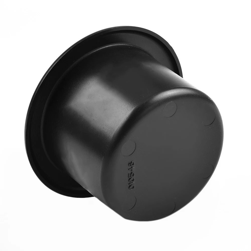 Cup Holder Insert for Marine Boat RV Car Truck Yacht (Plastic, Black)