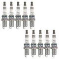 Set of 10 NGK Ruthenium HX Spark Plugs for Audi R8 5.2 V10 (2009–2017)