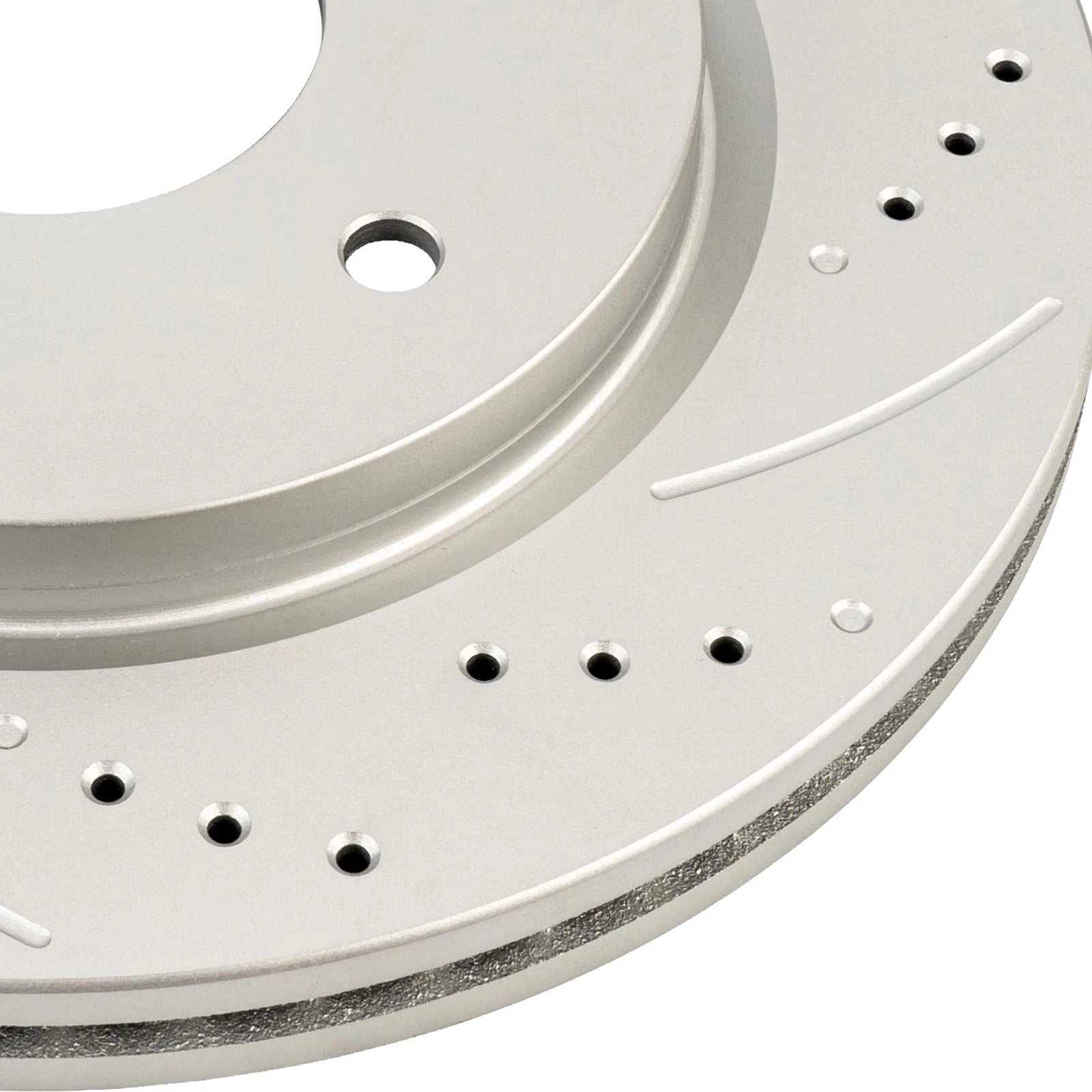Drilled & Slotted Front Brake Rotors for Nissan Armada 2005–Titan 2005–2007 (2PC)