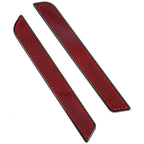 Red Reflectors for Harley Touring Road King (1994–2013) Saddlebag Latch