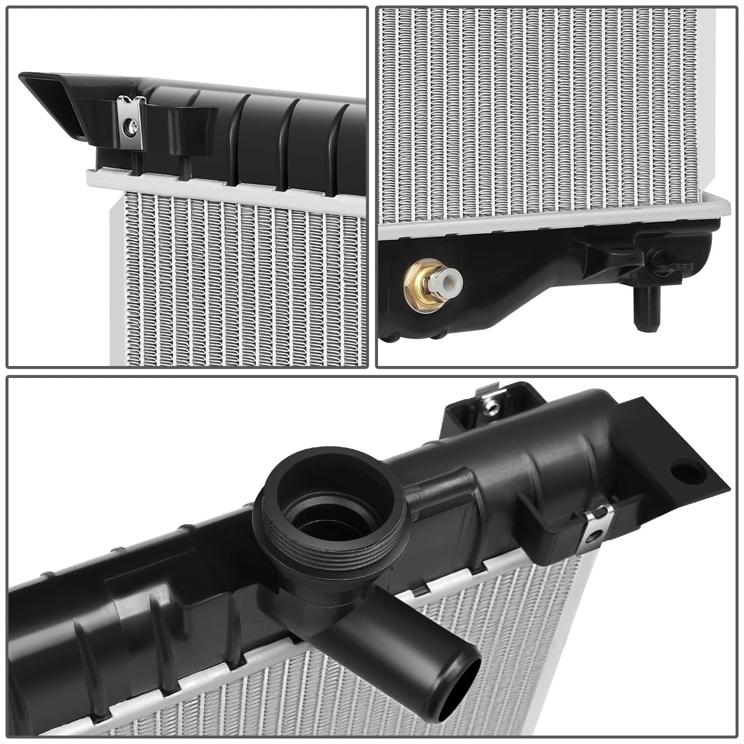 Aluminum Core Radiator DPI-2458 for GMC Envoy XL XUV/Chevy Trailblazer (2002–2009)