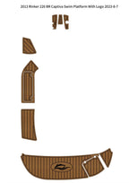 EVA Foam Teak Decking Swim Platform Pad for Rinker 226 BR (2013)