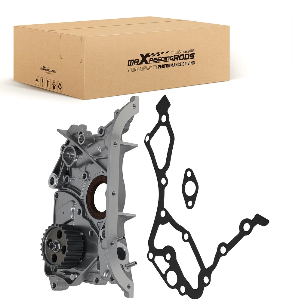 Oil Pump 15100-63010 for Toyota Camry (1983–1991), Celica (1986–1995), MR2 w/ Gasket