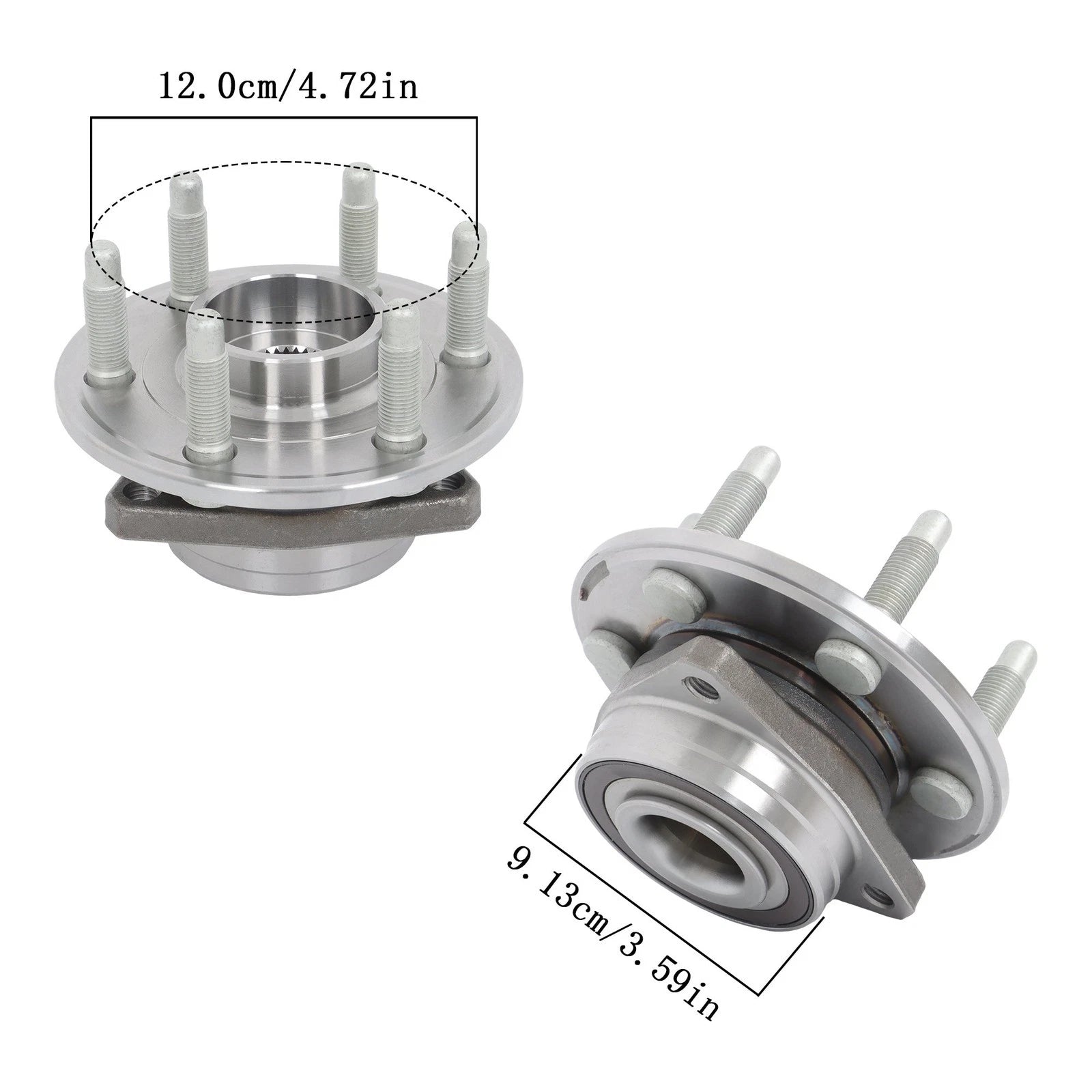 Wheel Bearing Hub Kit for Cadillac SRX (2010â2016)