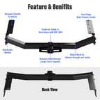2 Inch Trailer Towing Hitch for Toyota Highlander (2014-2019)