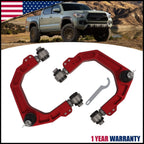 2Pcs Aluminum Front Upper Control Arm for Toyota Tacoma (2005–2023) 2-4" Lift Kit