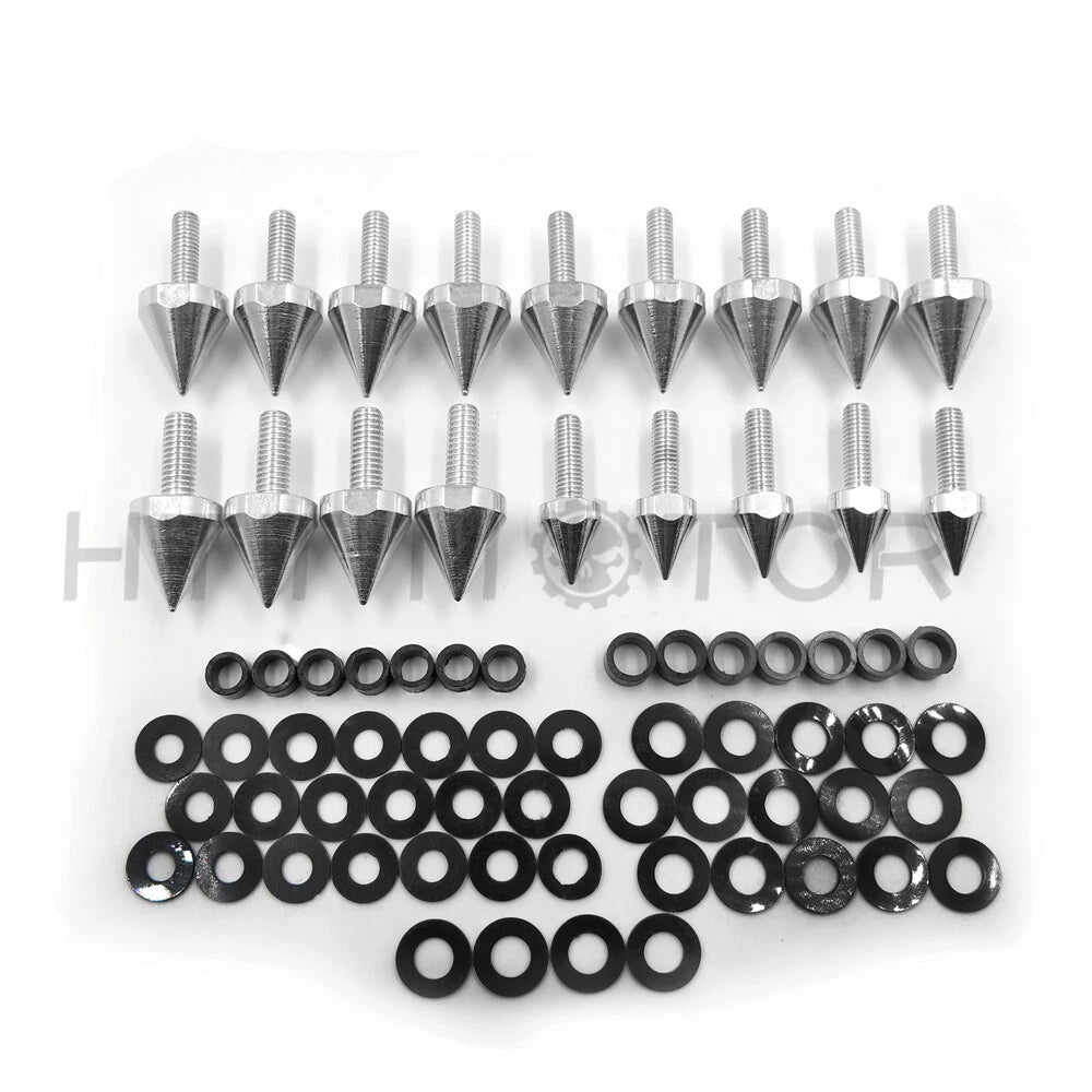 Aluminum Fairing Bolt Kit for Kawasaki Ninja ZX10 ZX10R (2004–2005)