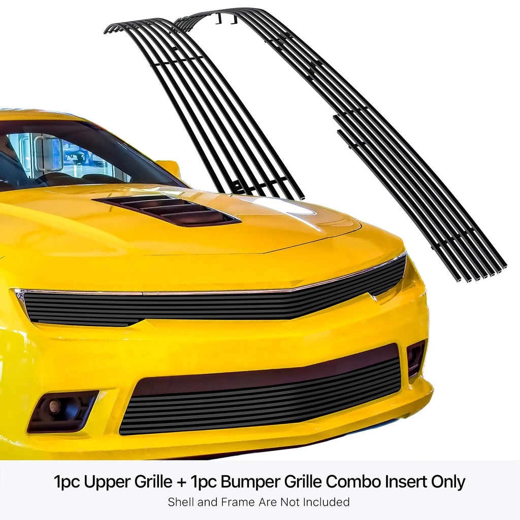 Black Billet Grille for Chevy Camaro (2014-2015)
