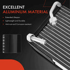 Front Aluminum A/C Evaporator Core Plate & Fin for Toyota Sienna (1998–2000)