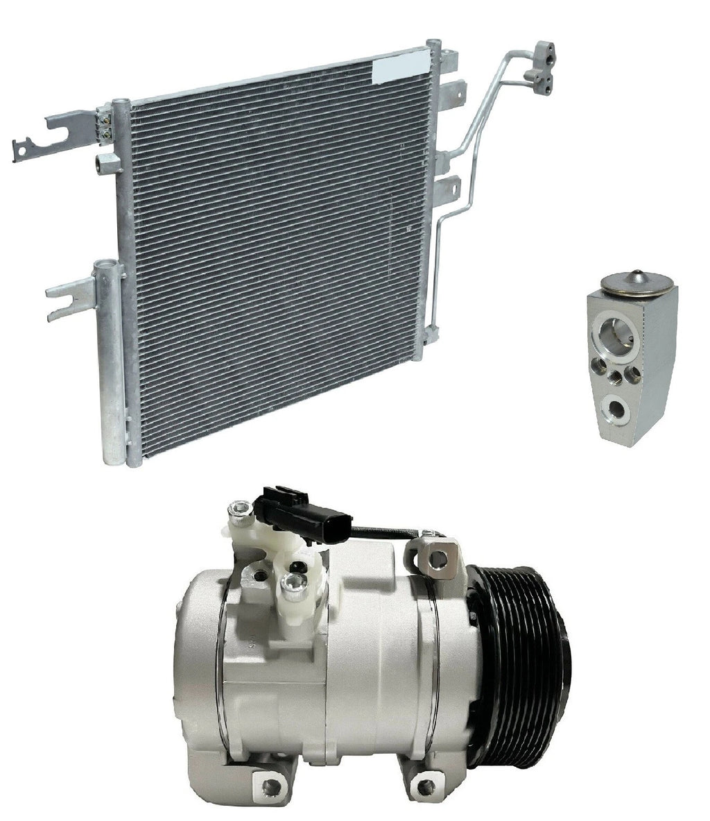 A/C Compressor Kit With Condenser for Ram 3500 6.7L (2014–2015)