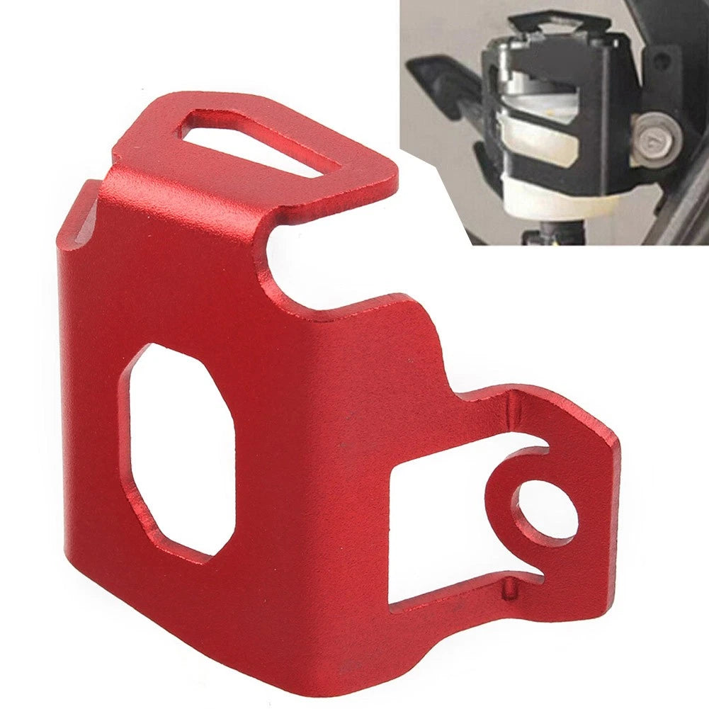 Rear Brake Fluid Reservoir Guard Cover Red for Kawasaki Ninja 400 (2018–2023)