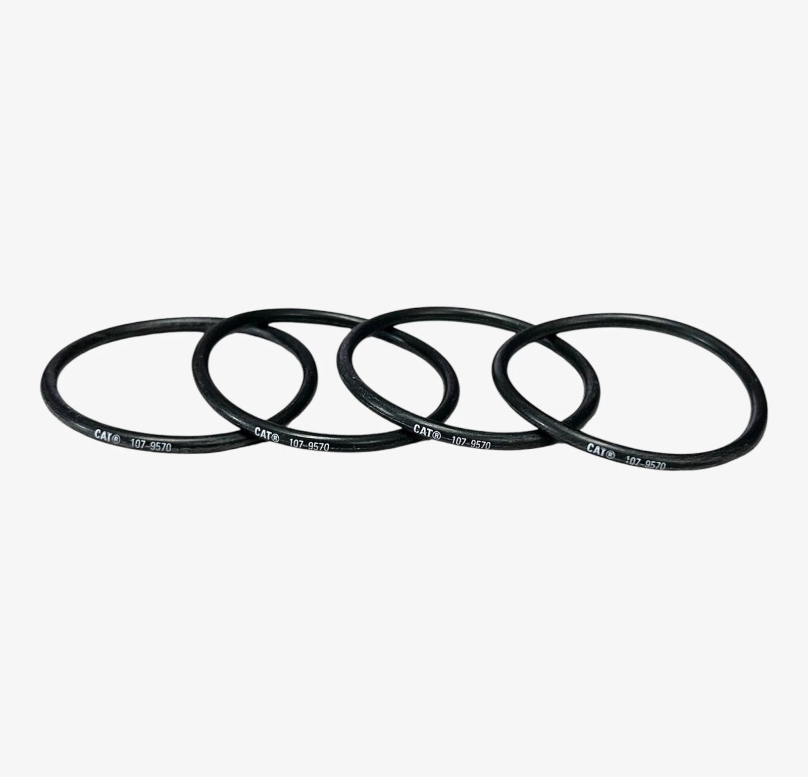 Set of 4 Cylinder Block O-Ring Seals for Caterpillar 107-9570 (OEM)