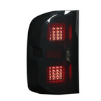 LED Black Smoked Tail Lights for Chevy Silverado 1500 2500HD 3500HD (2007-2014)