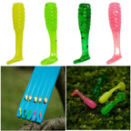50X T-Tail Wobblers Soft TPE Lures with Scented Attractant