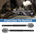 2 Pcs Front Inner Tie Rod End Links for Chevrolet Colorado (2004–2006) RWD