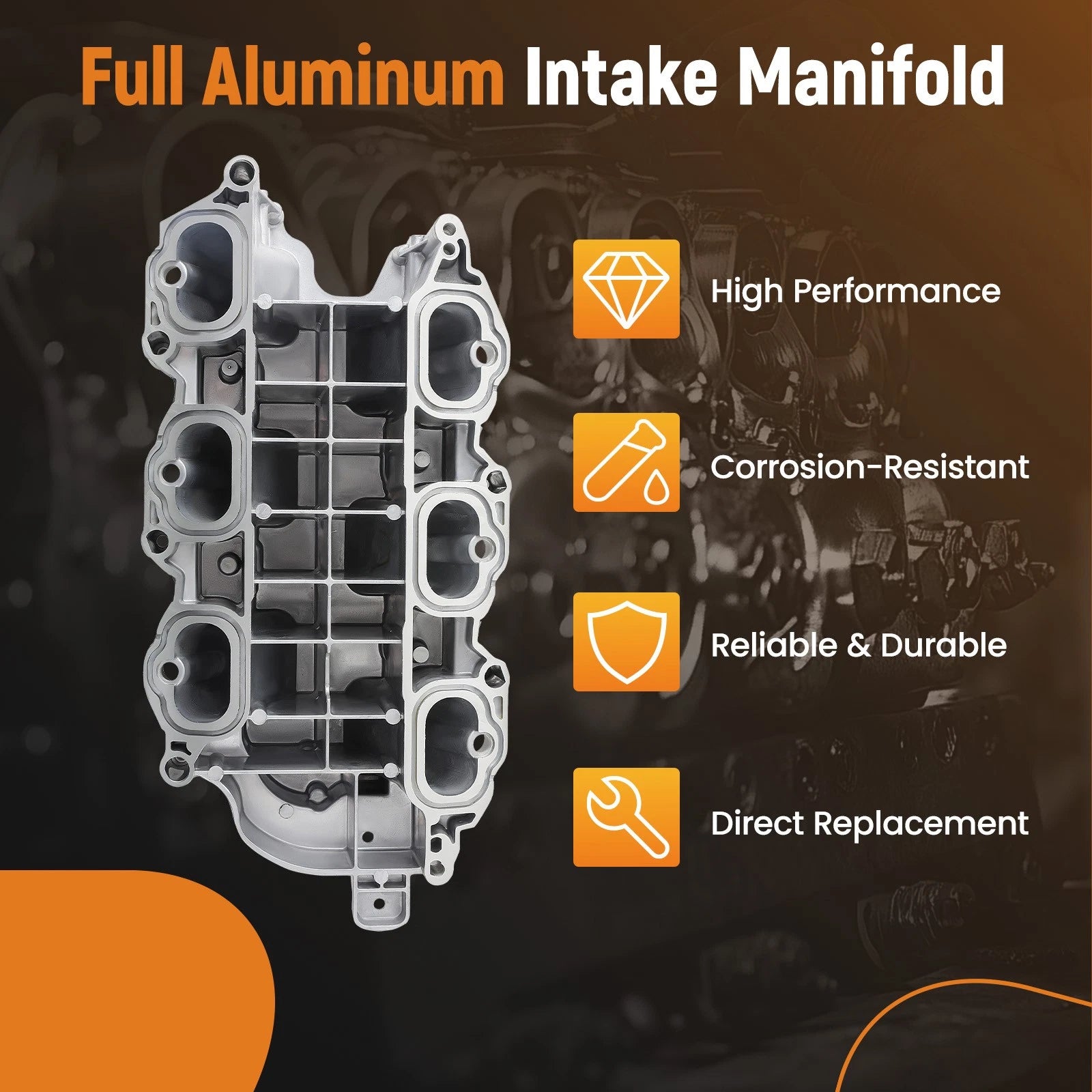 Lower Engine Intake Manifold for Jeep Grand Cherokee, Dodge Charger, Chrysler (2011-2021)