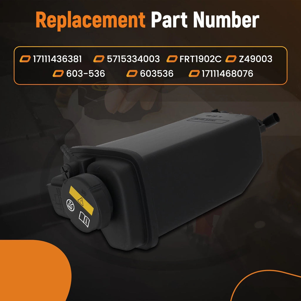 Radiator Coolant Tank for BMW 5 7 Series (1997–2003)