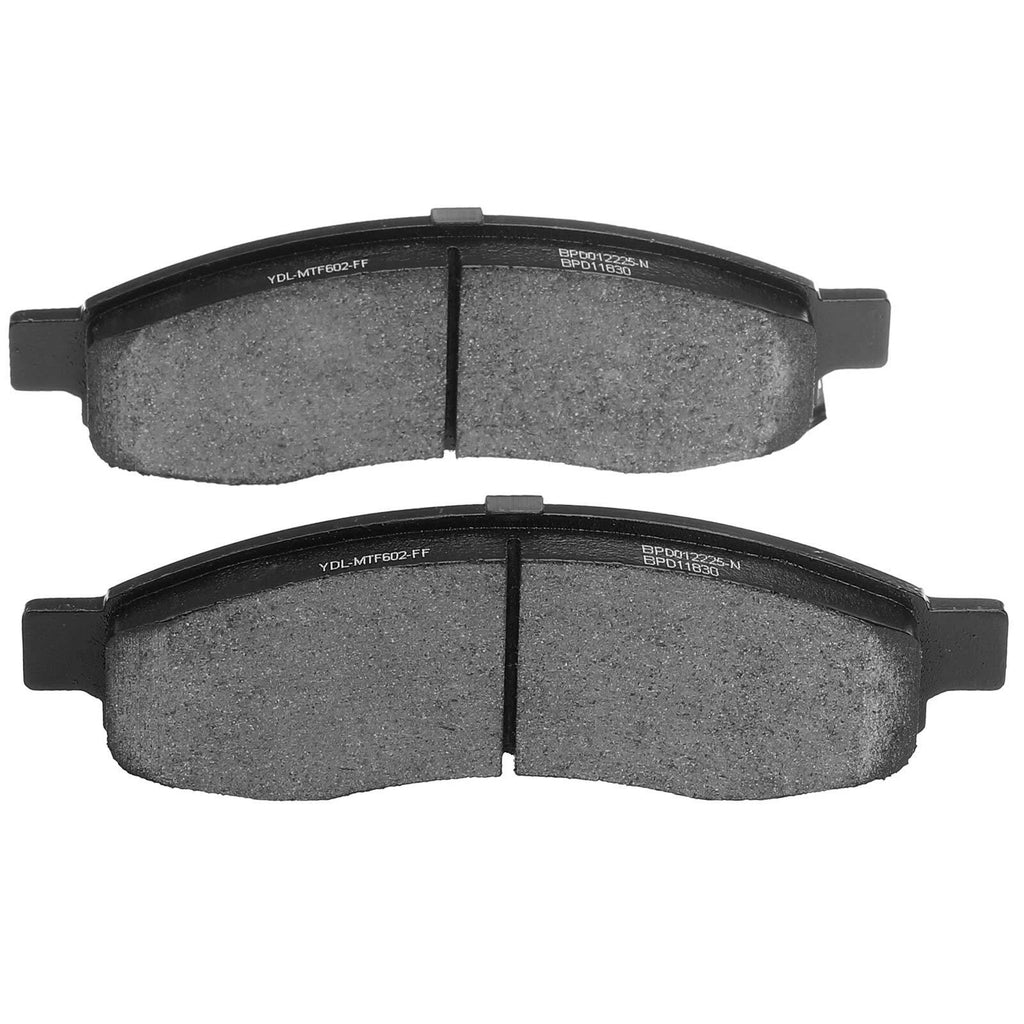Front Disc Brake Rotor & Ceramic Pad Set for Nissan Titan Armada (2004–2023)