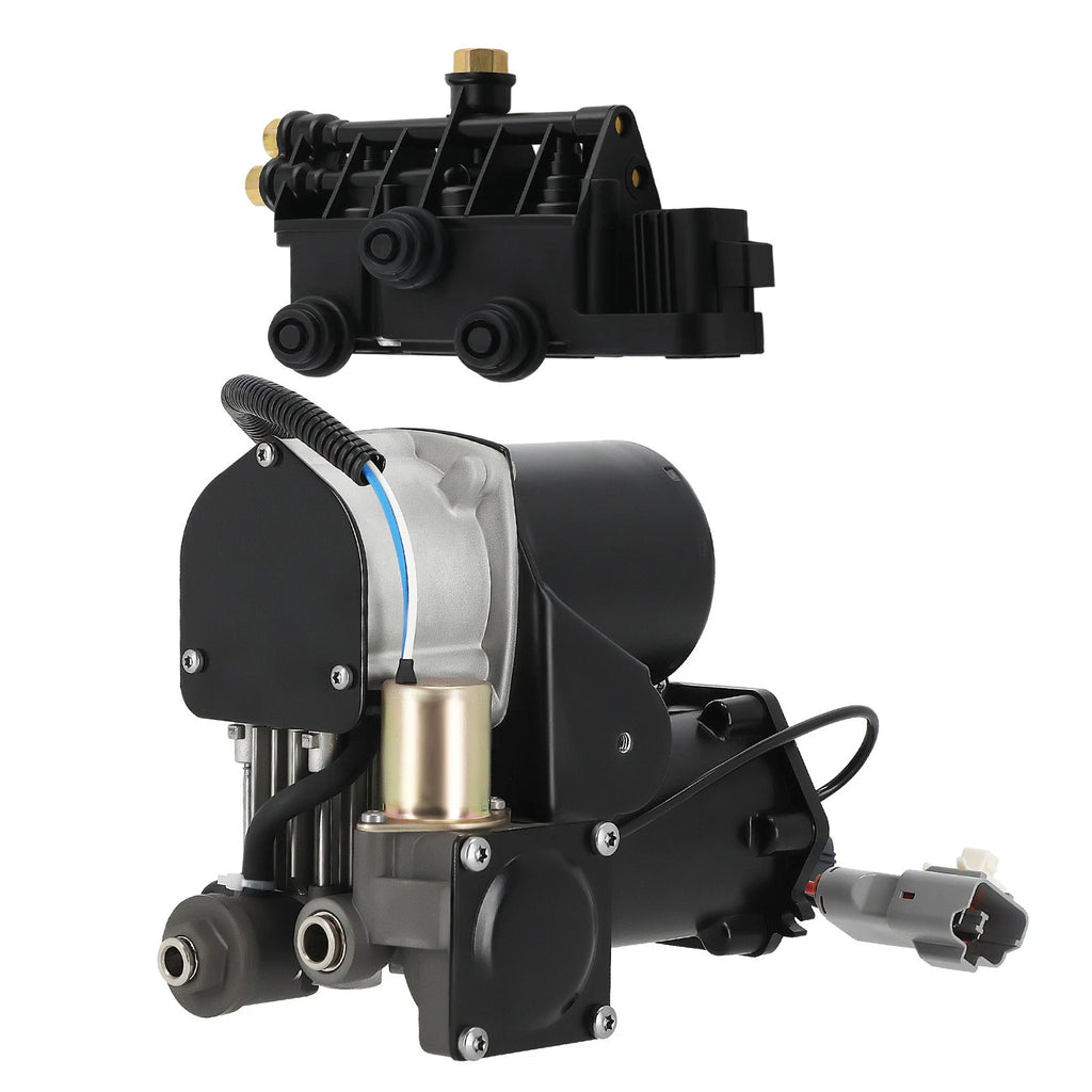 Air Suspension Pump + Valve Block for Range Rover Sport (2006–2013)
