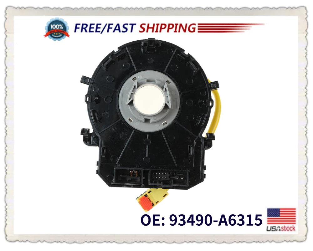 Spiral Cable Clock Spring 93490-A6315 for Kia K7 Optima K5 (2014–2015)